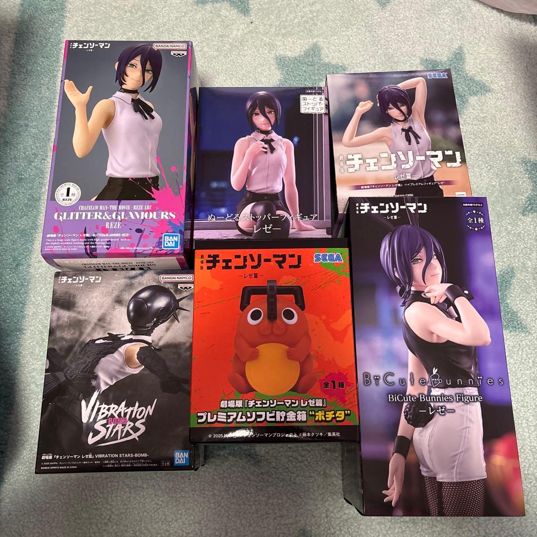 チェンソーマン レゼ ポチタ フィギュア 6点セット まとめ売り D122976_03.webp
