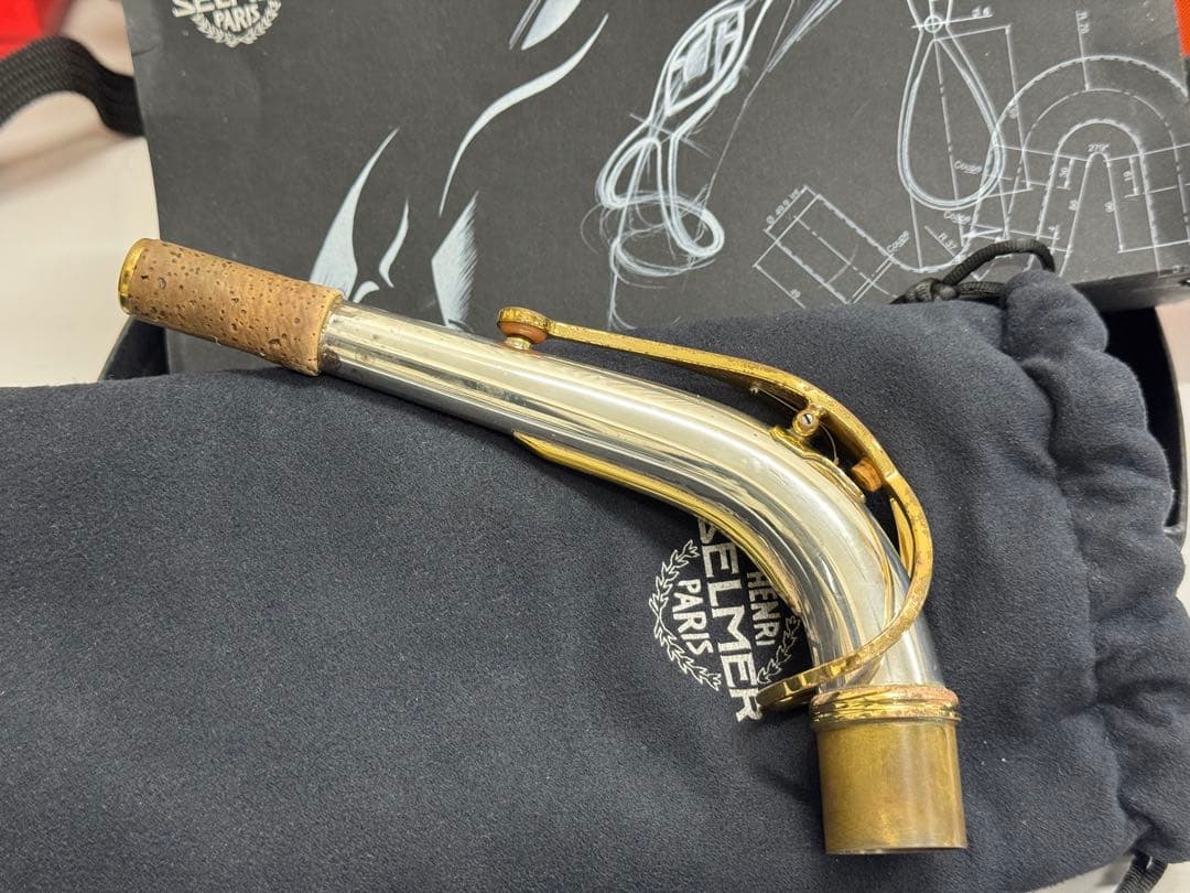 セルマー シリーズIII アルトサックス用 スタリングシルバー ネック SELMER（セルマー） SELMER AS シリーズ3 SERIEIII アルトサックス