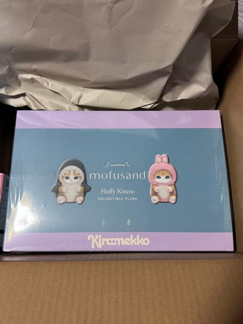 mofusand モフサンド kiramekko きらめっこ BOX 楽天市場】mofusand Kiramekko モフサンド きらめっこ 6BOX入り 1