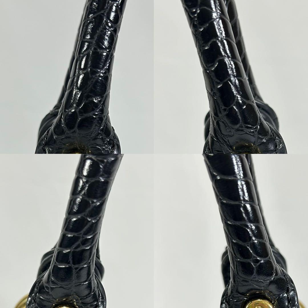 極美品】ヴィヴィアンウエストウッド オーブ 2way ハンドバッグ クロコ