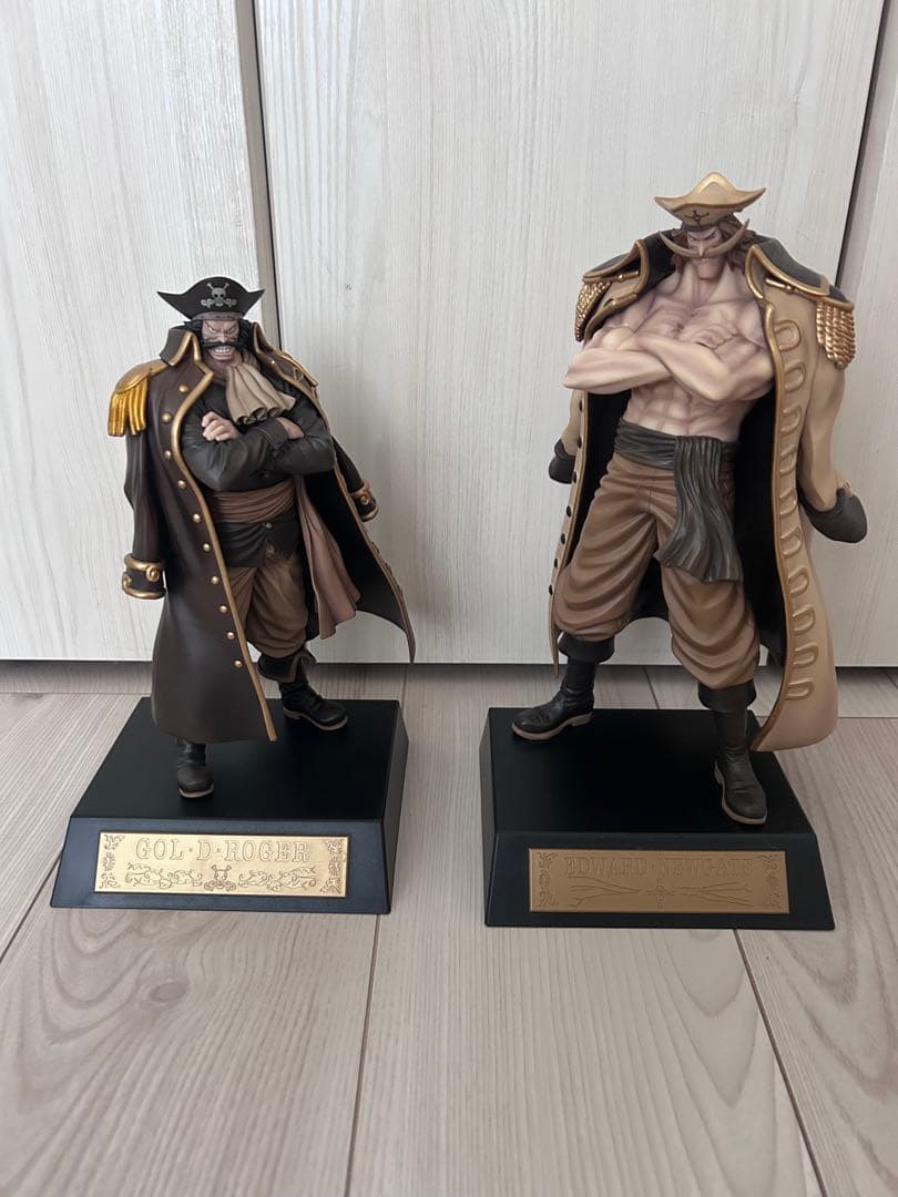 ONE PIECE一番くじワンピース ロジャー＆白ひげ 2体セット