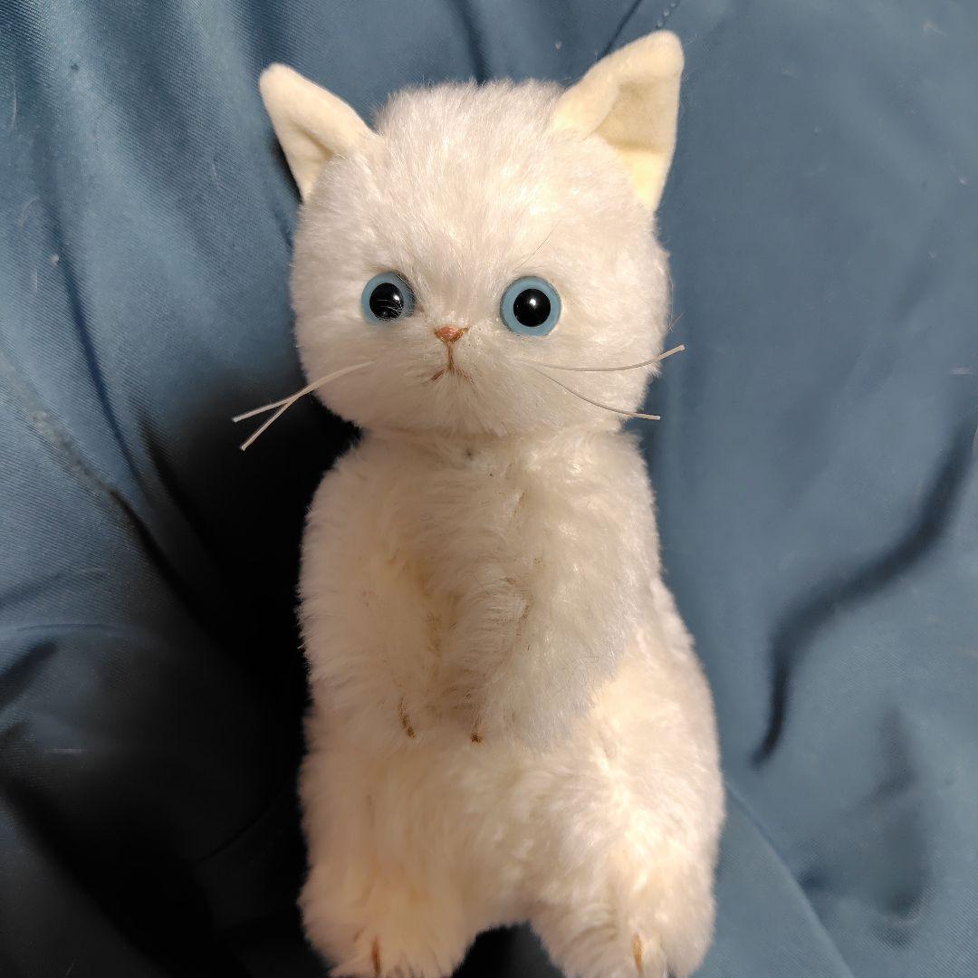 テディベア作家 アーティストベア 猫ぬいぐるみ ハンドベア - メルカリ