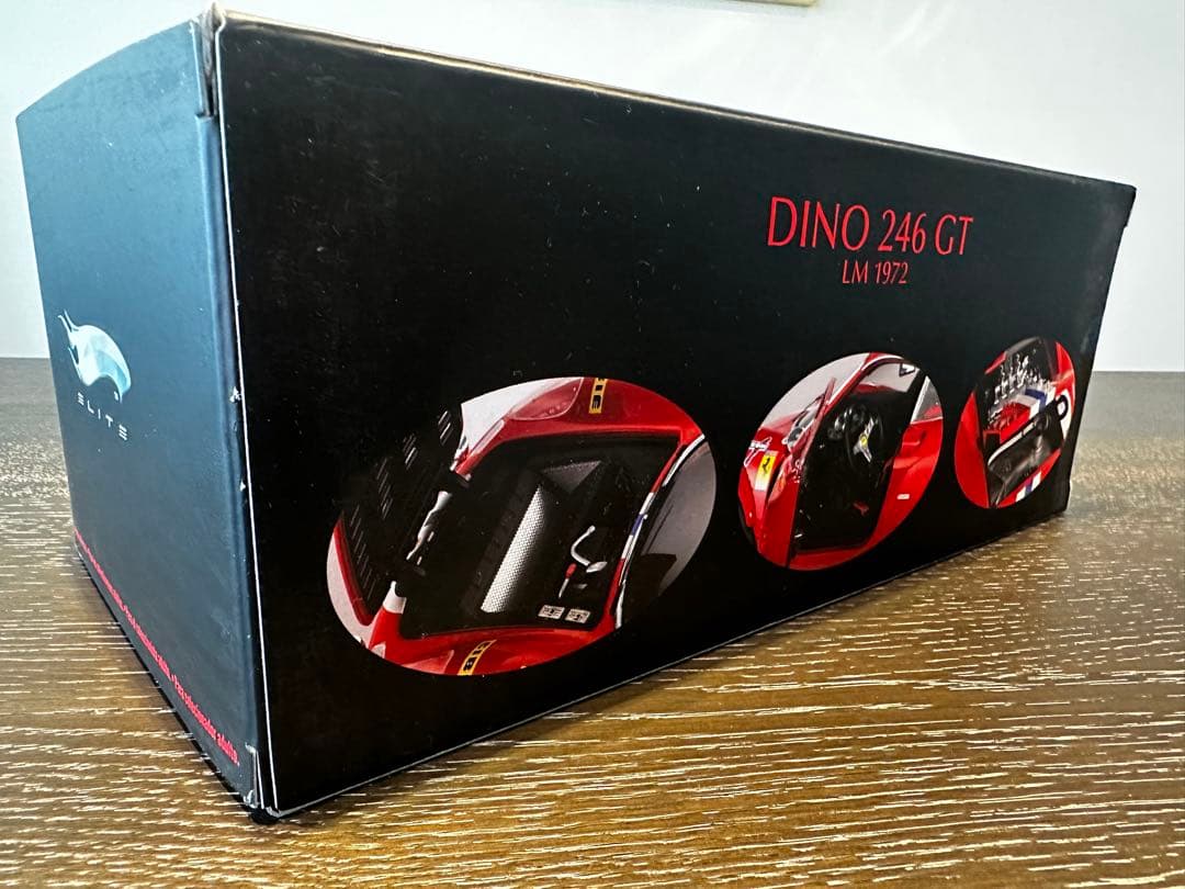 マテル 1/18 フェラーリ DINO 246GT LM1972ルマン エリート - メルカリ