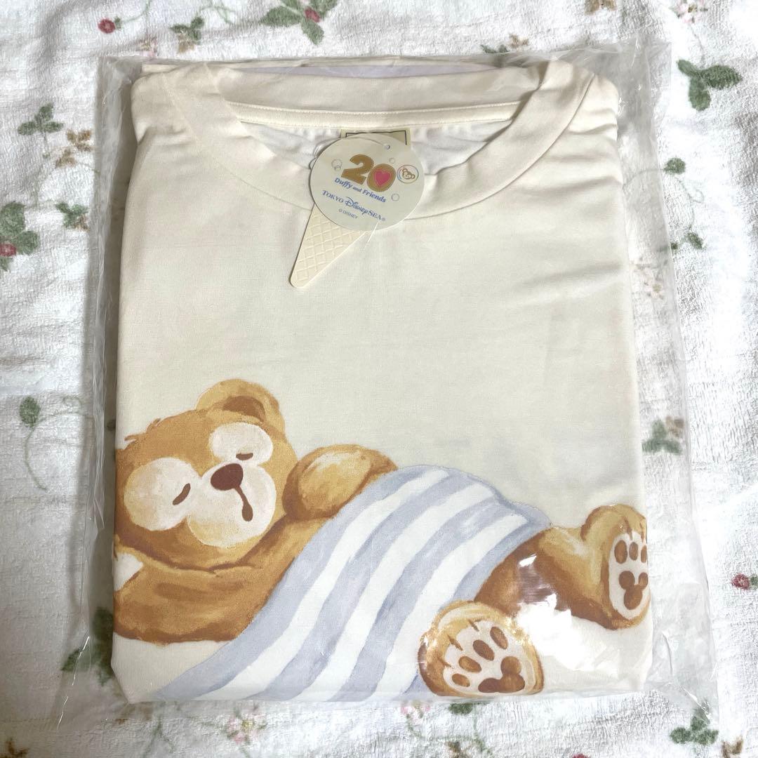 ダッフィー　ジェラピケ　長袖パジャマ