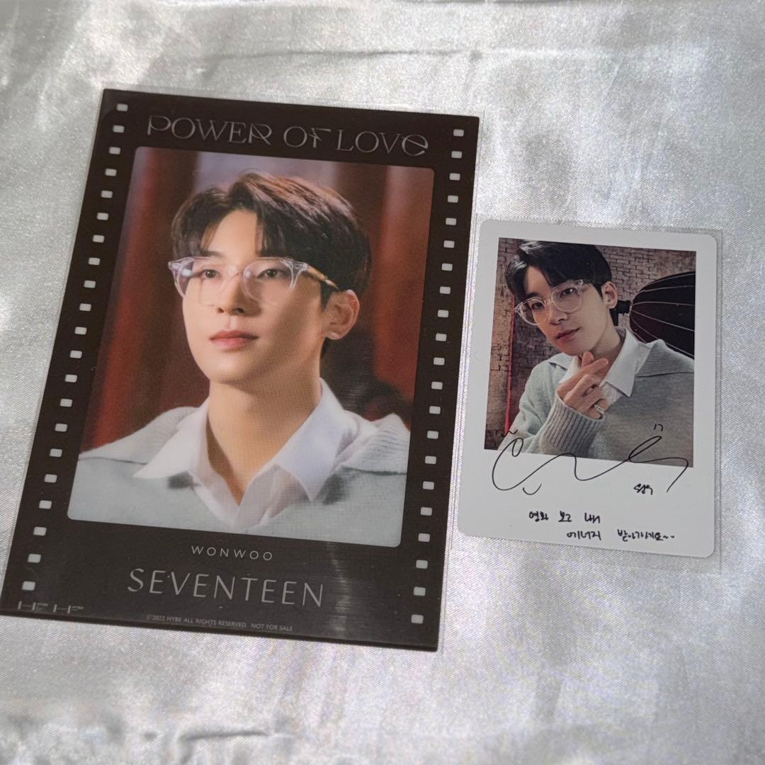 ウォヌ トレカ 映画 POWER OF LOVE 入場特典 まとめ売り 日本限定