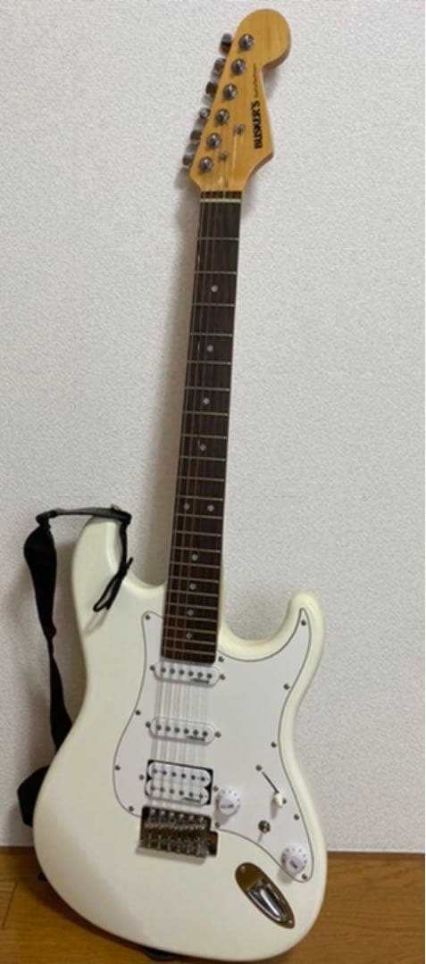 エレキギター(コード付き) BUSKER'S BST-2H WH