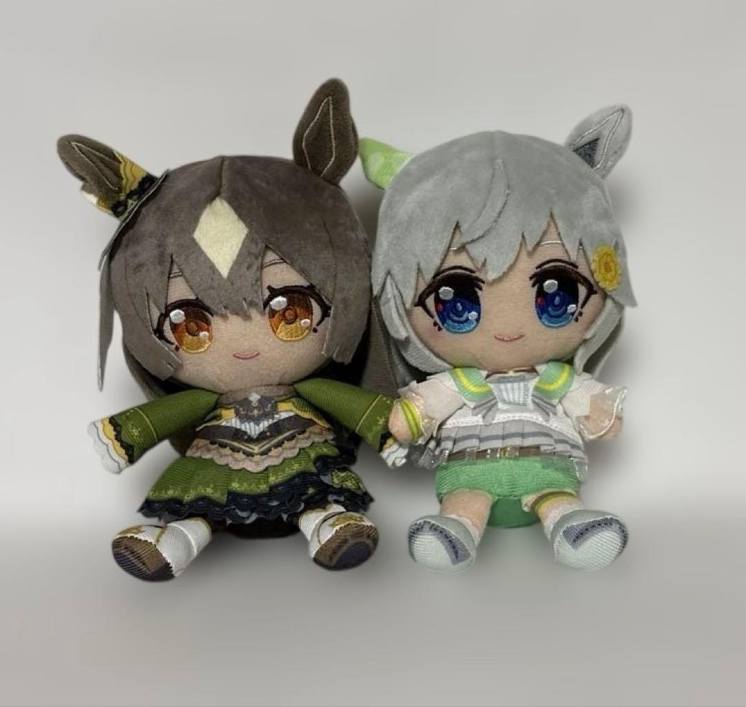 未使用！サトノダイヤモンド　&　セイウンスカイ　chibiぬいぐるみ　【ウマ娘】 サトノダイヤモンド & セイウンスカイ chibiぬいぐるみ 【ウマ娘