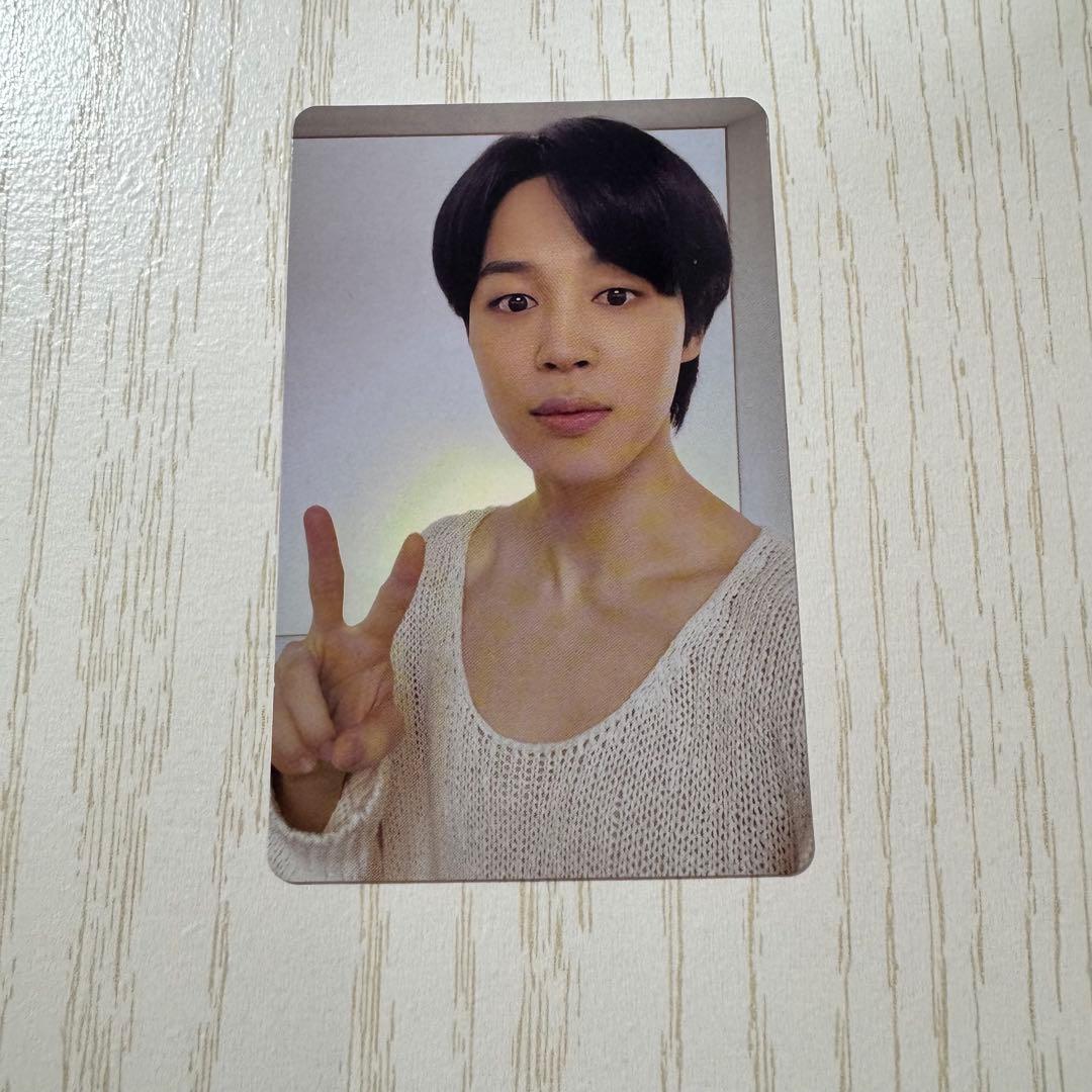 BTS ジミン Face universal music ラッキードロー トレカ