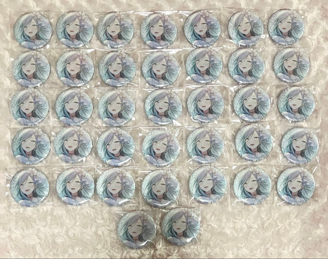 プロセカ グリッター缶バッジ グリ缶 4B カラマイ 日野森雫 37点