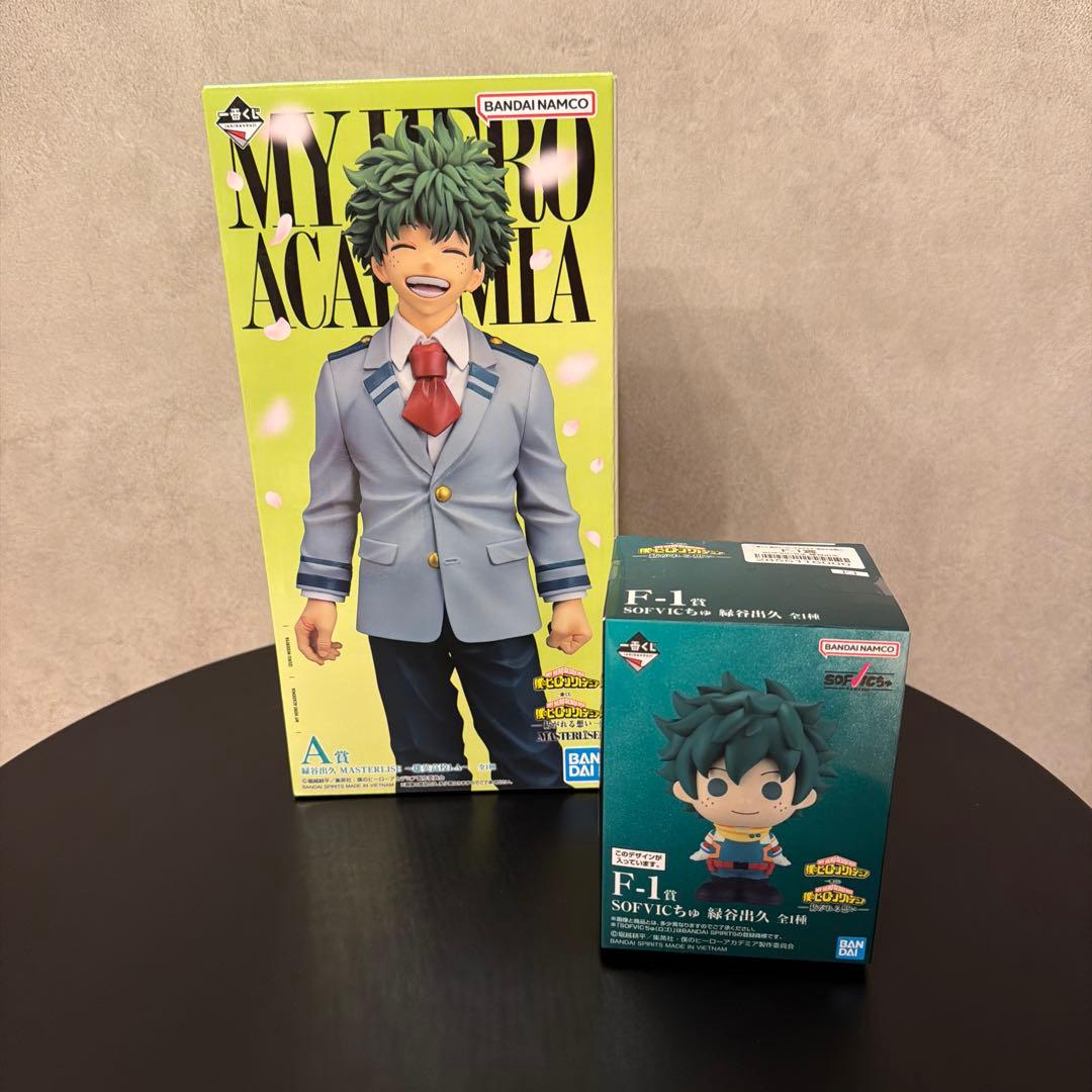 【F-1賞おまけ付き】僕のヒーローアカデミア 緑谷出久 フィギュア　一番くじA賞