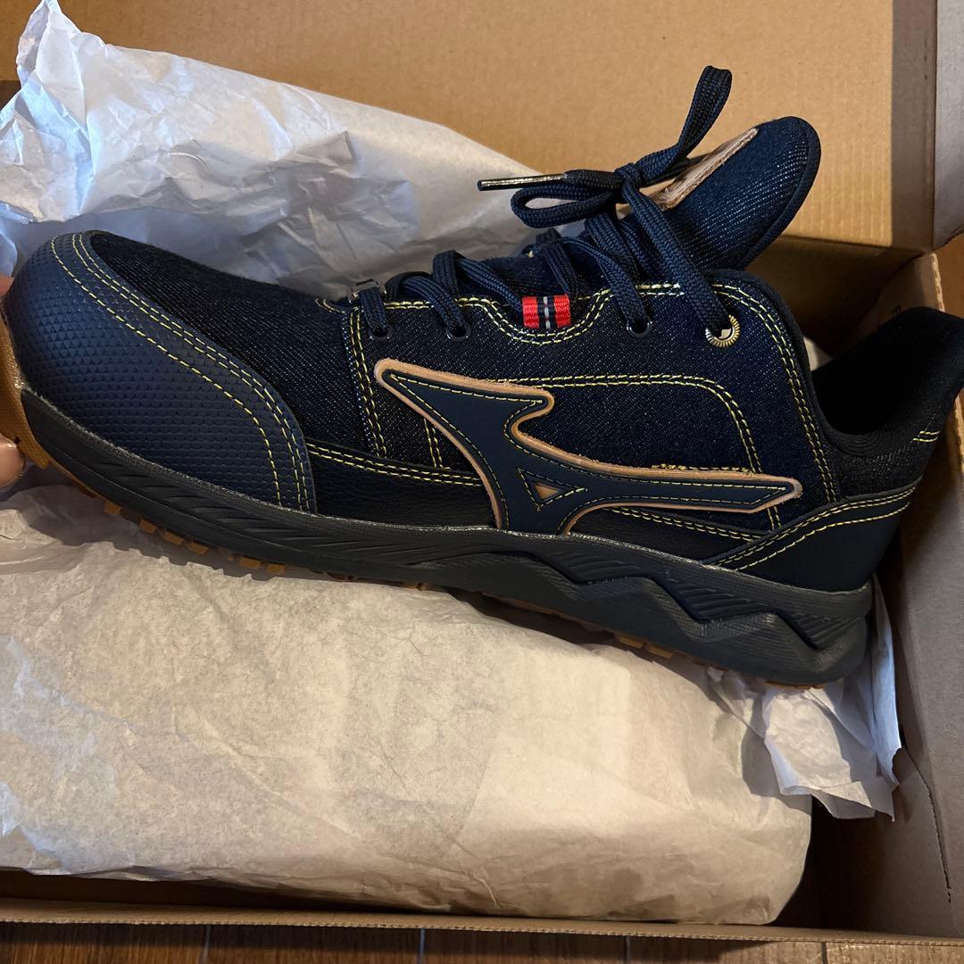 MIZUNO ミズノ 安全靴 26.5 デニム 限定モデル