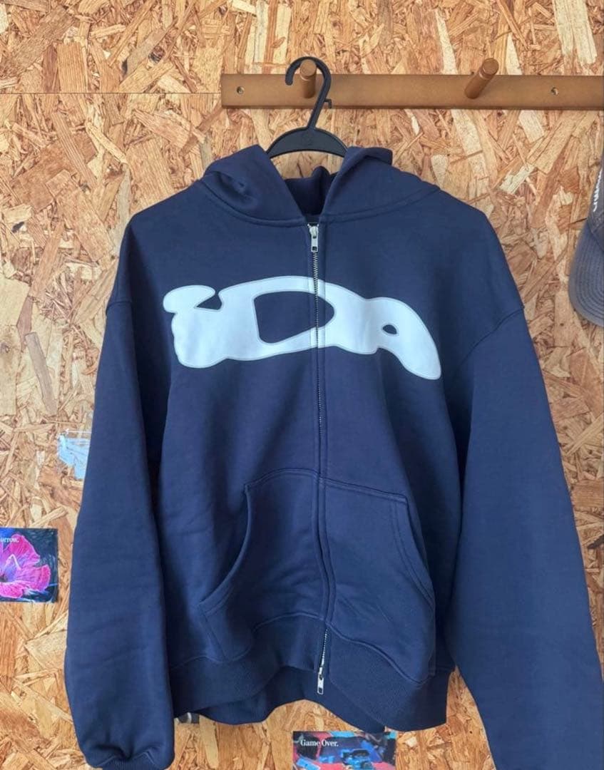 iDA フルジップパーカー ネイビー