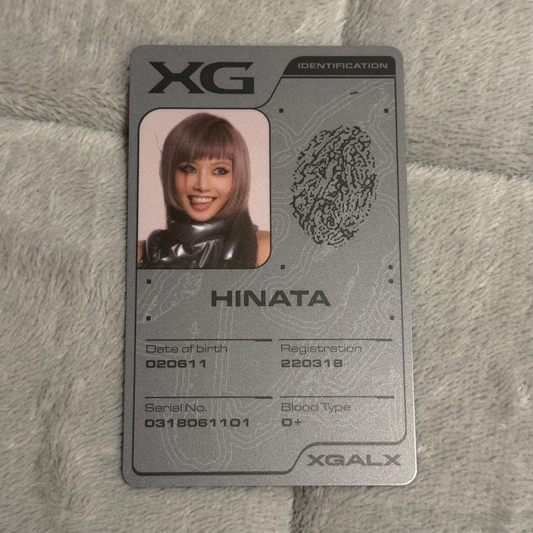 XG HINATA IDカード - メルカリ