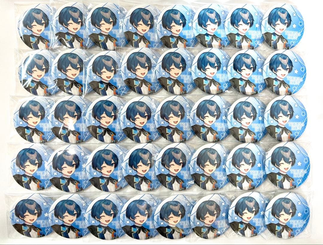 riiiiikyy様専用 ちぐさくん 2周年ビジュ 等身 缶バッジ 40個セット