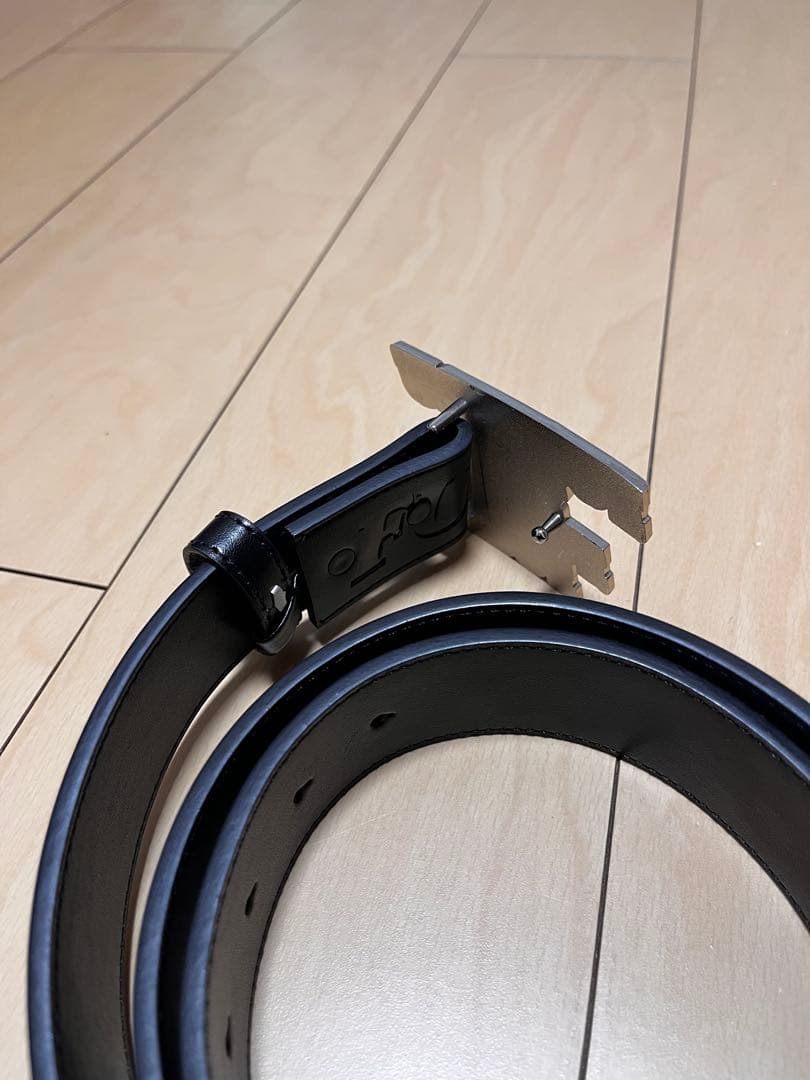 FUCKIN FUCK LEATHER BELT (BLACK) - メルカリ