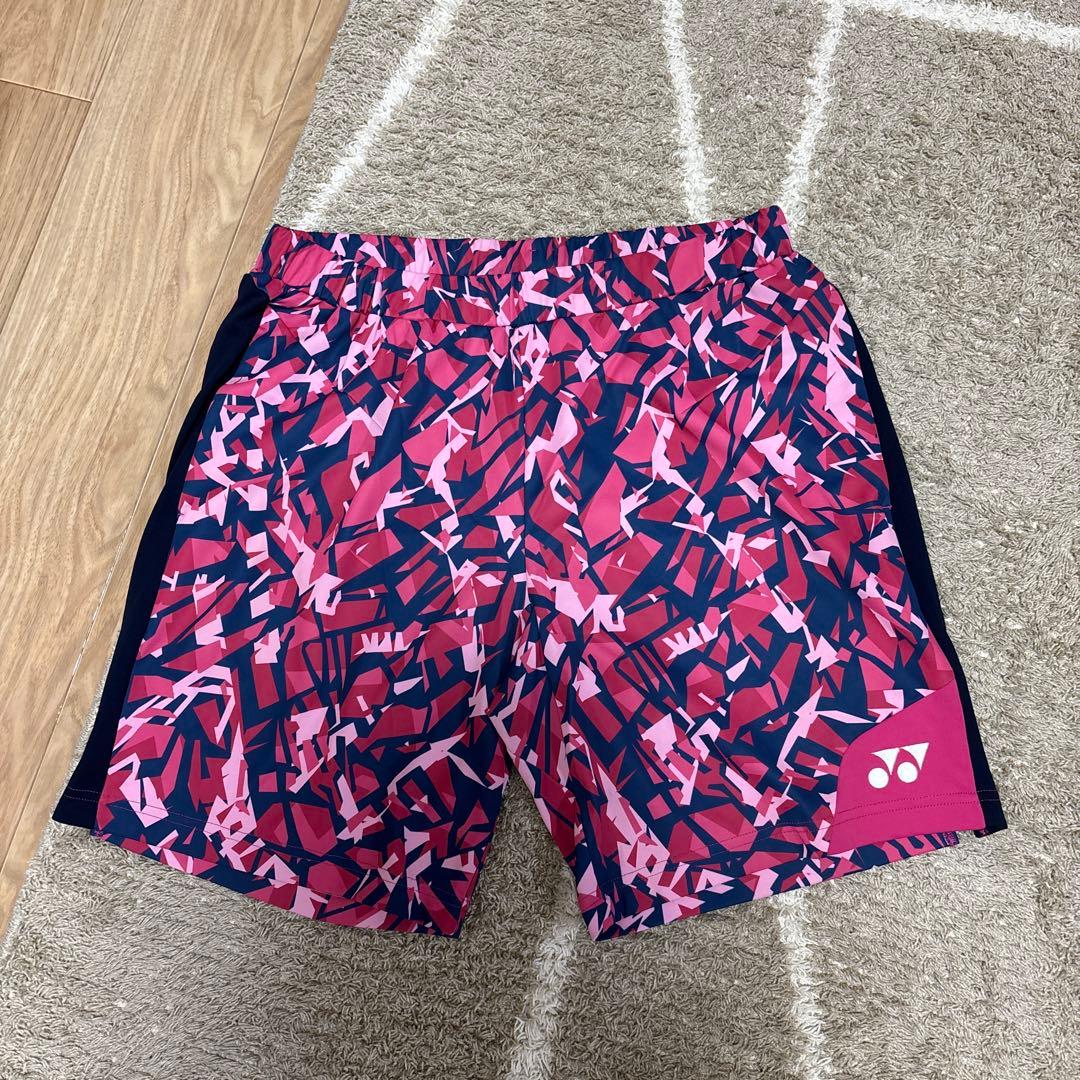 専用です。YONEX ハーフパンツ JP XL ピンク/ネイビー