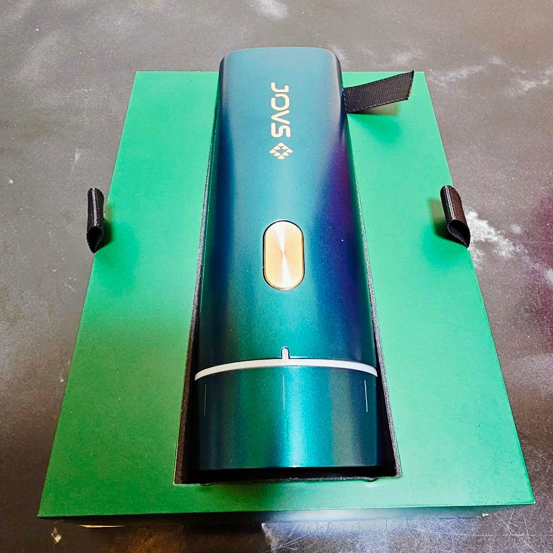 極美品 JOVS Dora 脱毛器 家庭用 2023年モデル グリーン ジョブス