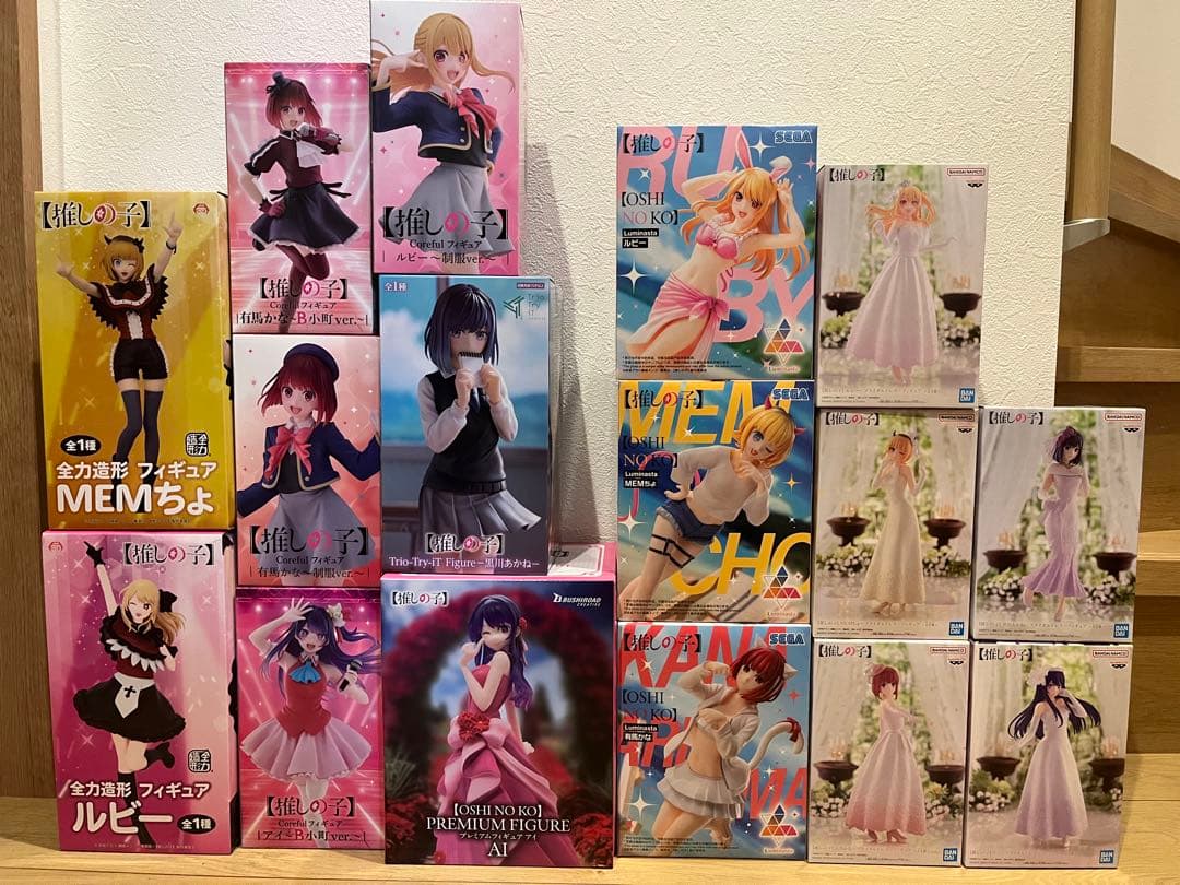 推しの子　フィギュア16点　星野アイ　黒川あかね　ブライダル　coreful