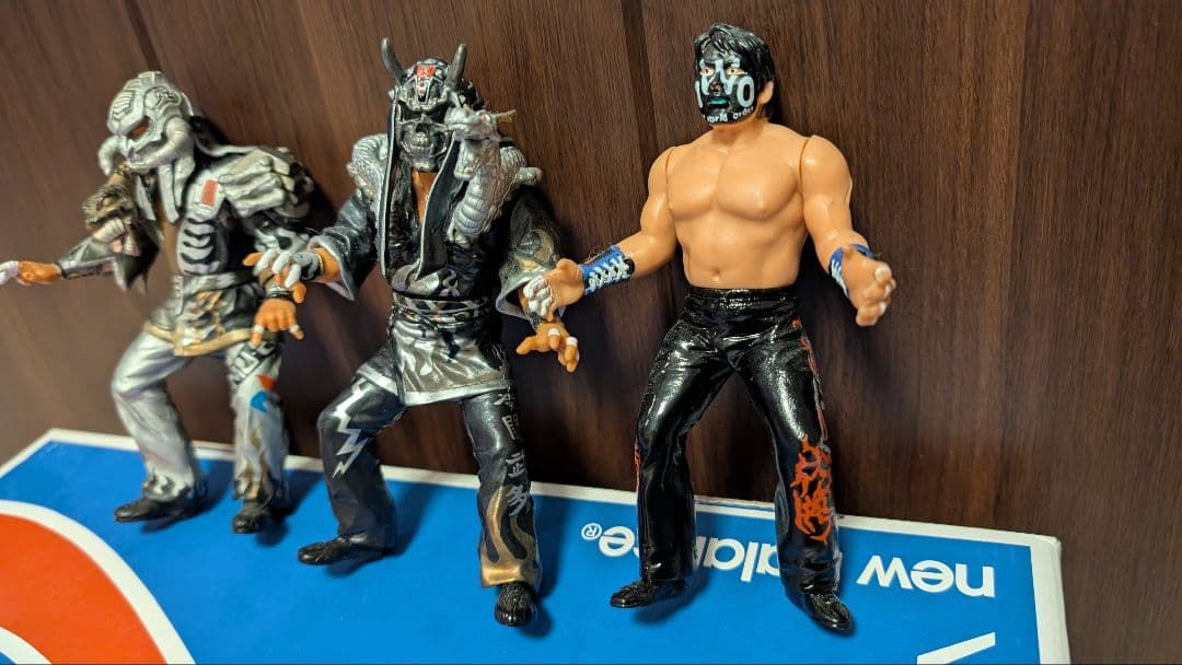 プロレス　グレート・ムタ　フィギュア 3体セット