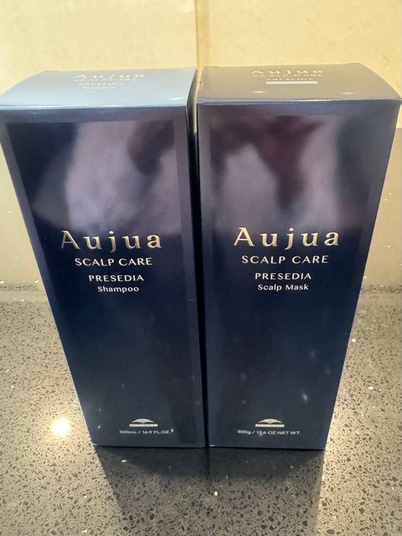 ミルボン Aujua プレセディア シャンプー・スカルプマスク500ml×各1個