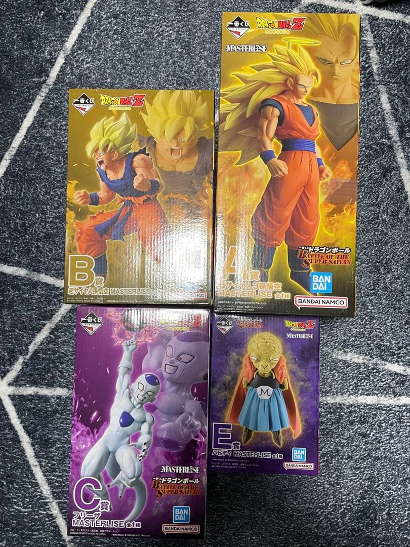 ドラゴンボール 一番くじ A賞 B賞 C賞 E賞　フィギュアセット