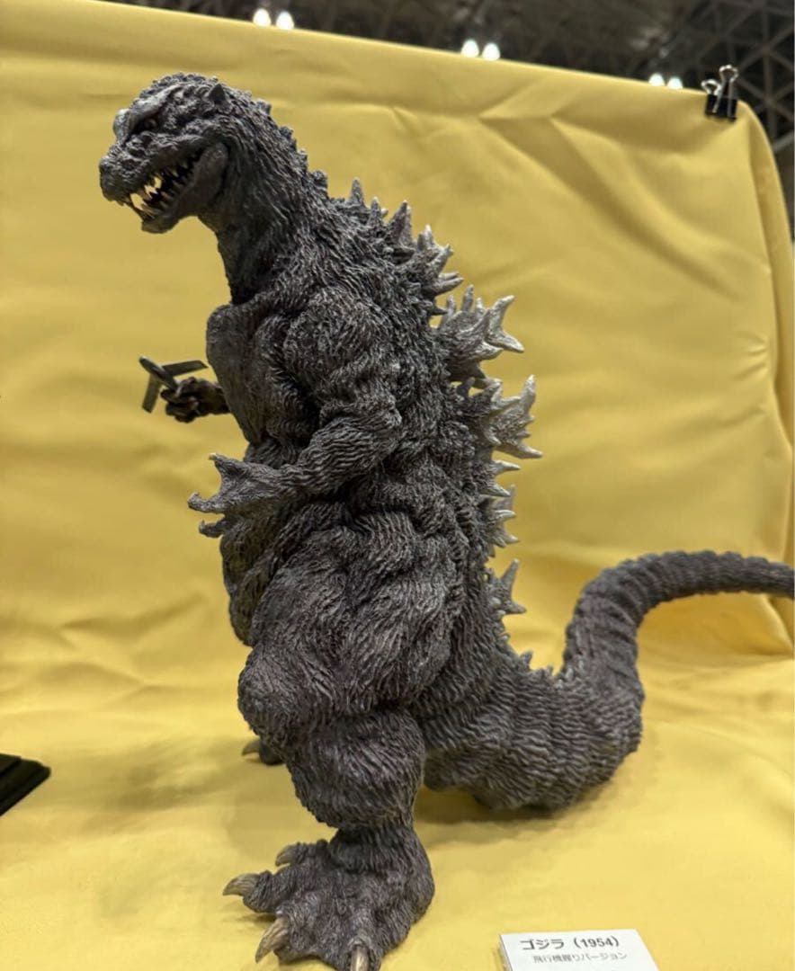 ねんど星人 ゴジラ(1954)飛行機握りバージョン ワンフェス レジン