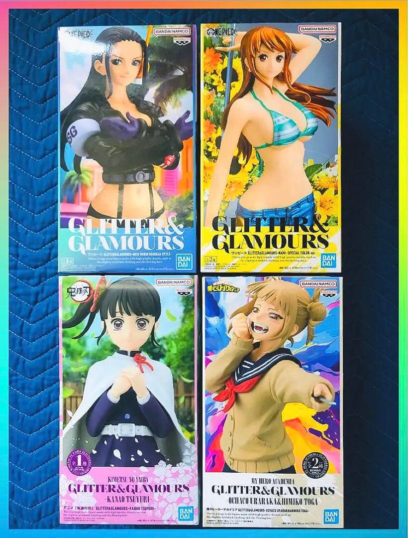 ◇新品未開封◇GLITTER & GLAMOURS プライズフィギュア4体セット