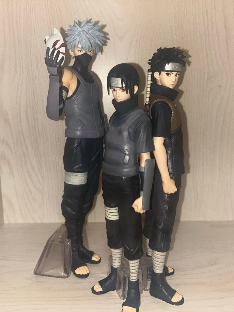 NARUTO 1番くじ　心を写す赤き瞳　フィギュア　3体セット