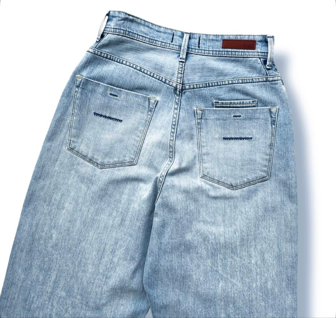 YANUKU ヤヌーク ルーズストレート デニム JOAN FVS 23 - メルカリ