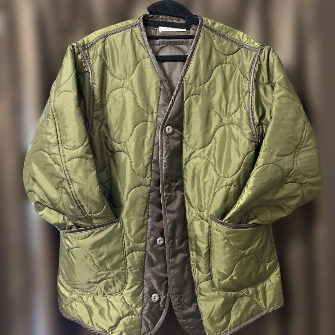 JOHNBULL オリーブグリーン キルティングジャケット - メルカリ