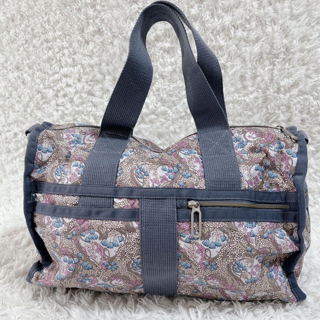 美品✨レスポートサック リバティコラボ ボストンバッグ ショルダー