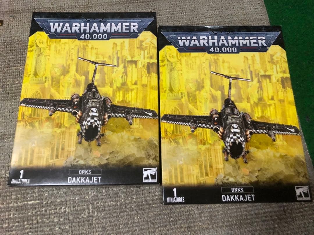 ウォーハンマー 40k オルク ダッカジェット 二箱セット