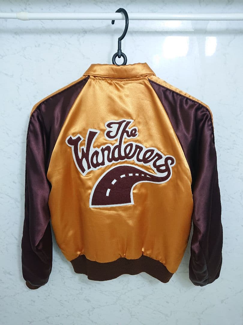 WANDERERS/ワンダラーズ ジャンパー/ブルゾン ゴールド×ブラウン M