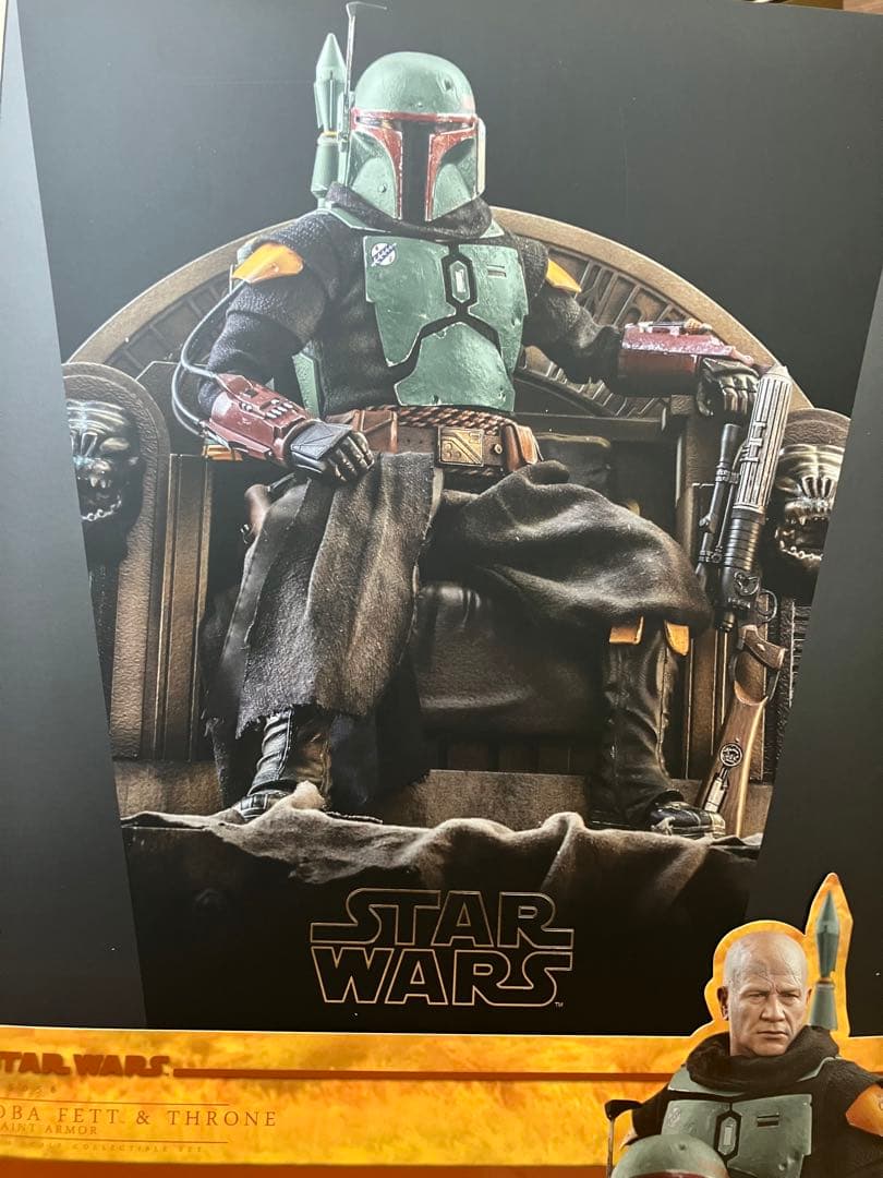 ツ*サ様 ⭐︎最終値下⭐︎HotToys 1\6スケール　ボバ・フェット&玉座