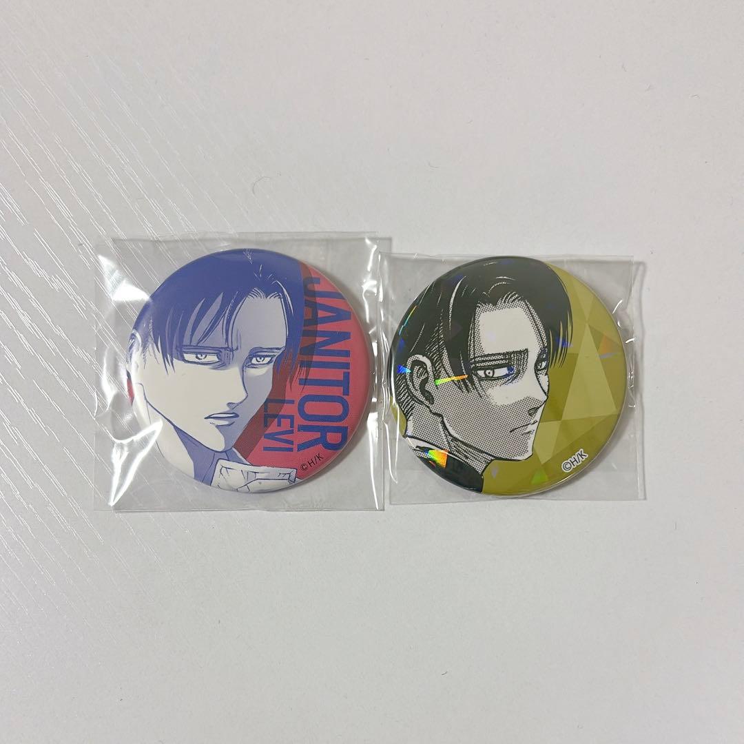 進撃の巨人 リヴァイ 缶バッジ スクールカースト Anique - メルカリ