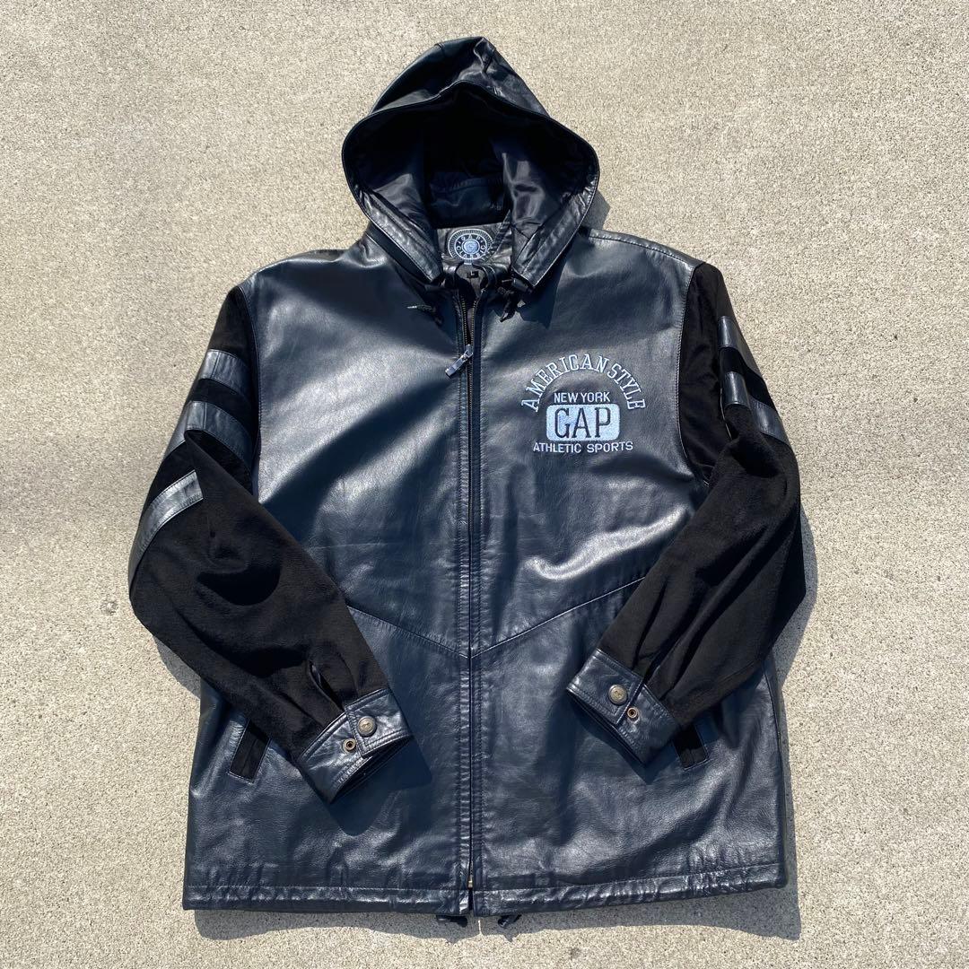 希少 GAP classic ギャップ 本革 レザージャケット オールドギャップ