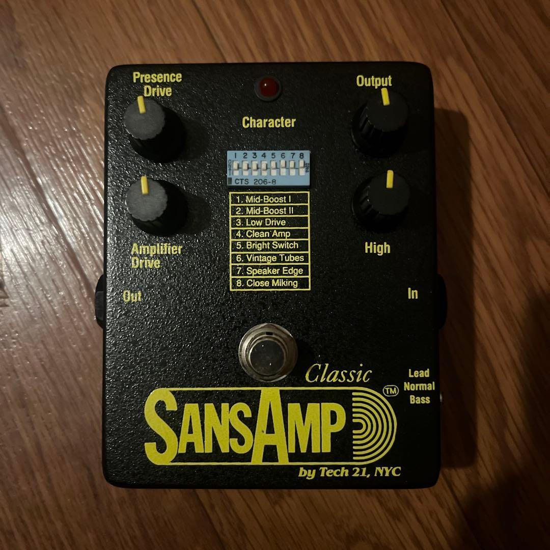 Tech 21 SansAmp Classic ギターエフェクター TECH21 ( テック21 ) SANSAMP CLASSIC 送料無料 | サウンドハウス