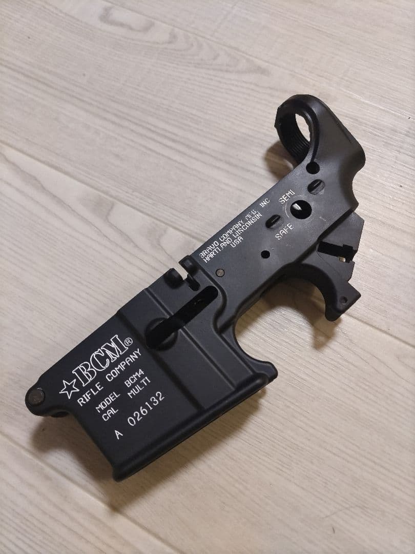 東京マルイMWS BCM ロアレシーバー AngryGun マルイ MWS/BCMスタイル CNCレシーバーキット(SEMI Version