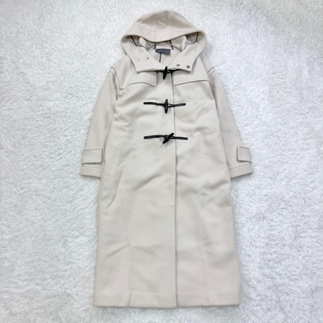 美品✨ アンクレイヴ プルーフメルトンダッフルコート ウール アイボリー 1