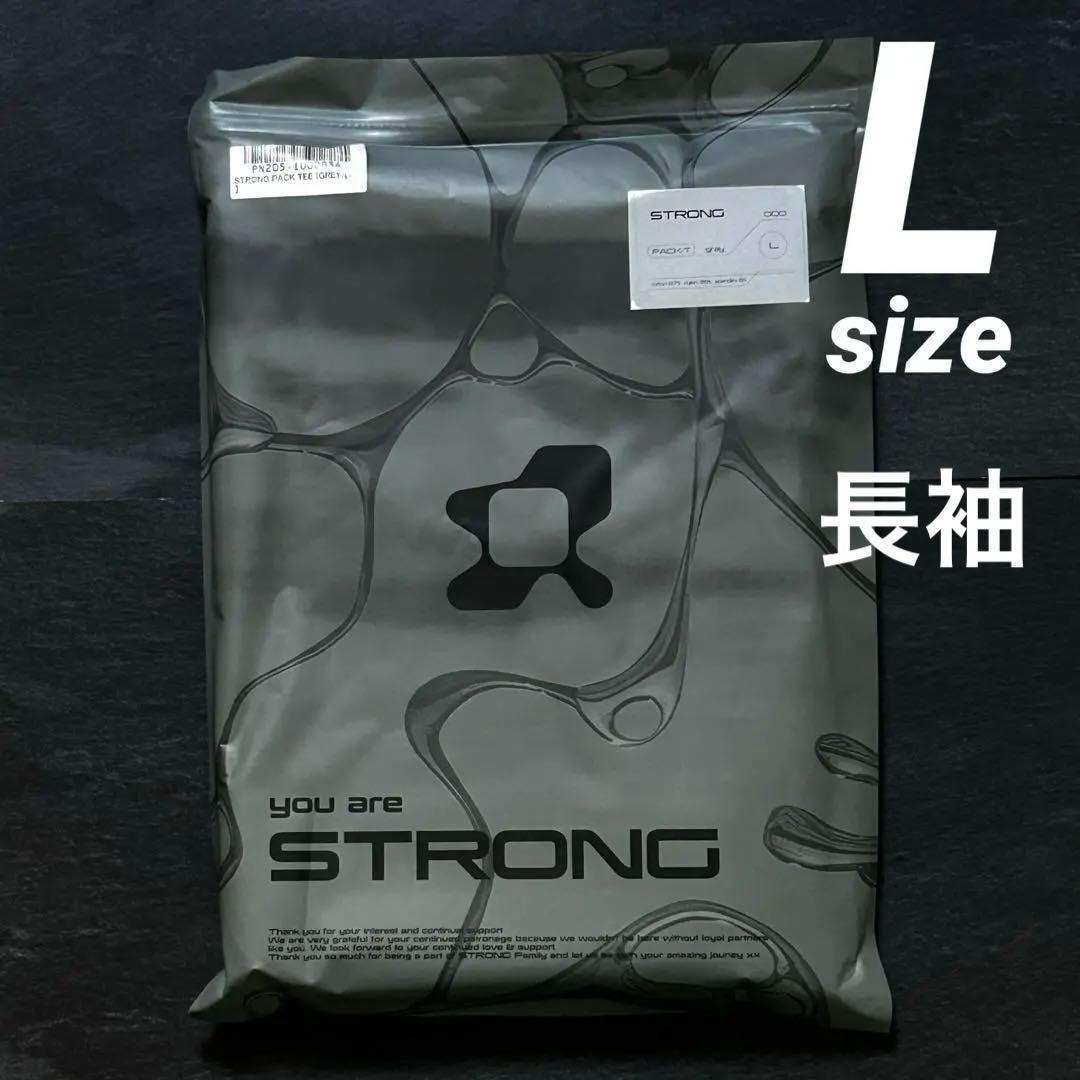 STRONG PACK TEE (GREY) 長袖