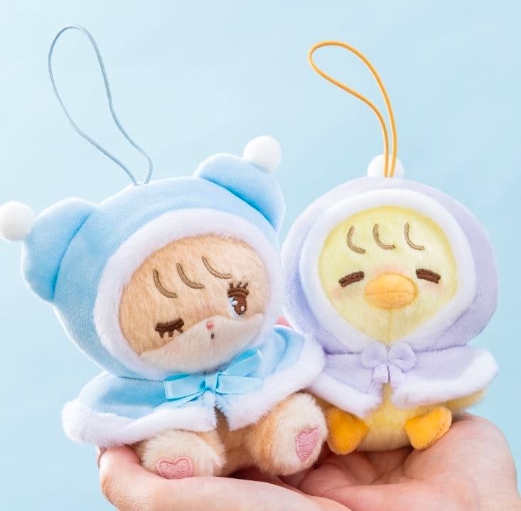 おめかし♡ポンチョぬいぐるみ mikko illustrations パフ - メルカリ