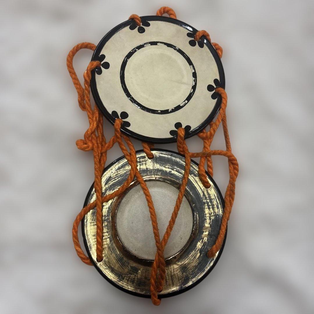 小鼓 本皮2枚 調緒つき