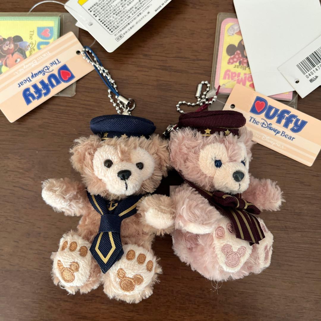 ダッフィー シェリーメイ ぬいぐるみストラップ ぬいスト ディズニー