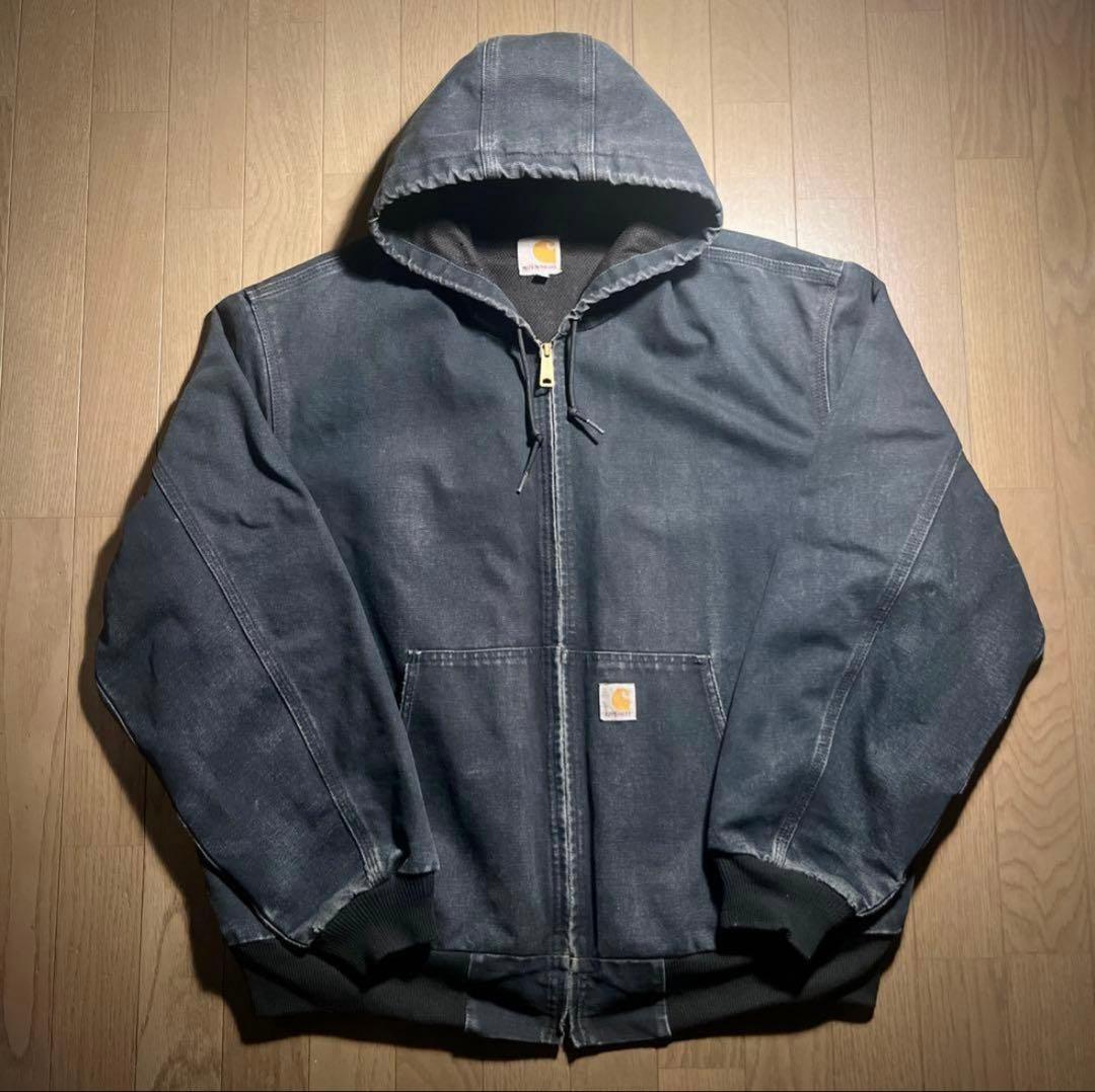 希少 Carhartt アクティブジャケット ブラック（訂正）　XL サイズ