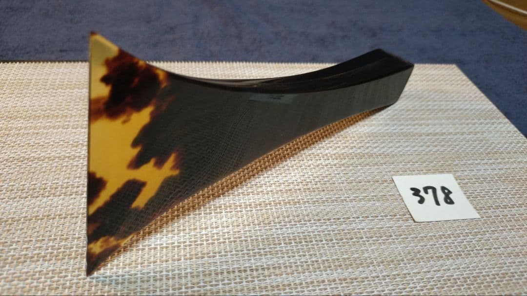 三味線バチ【送料無料】378黒水牛天然素材