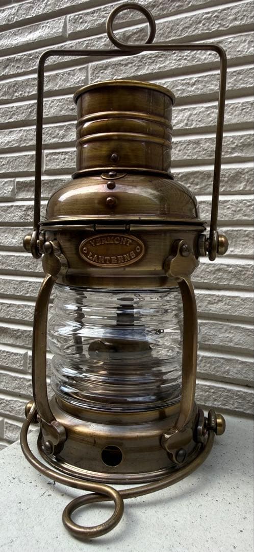 バーモントランタン シップランタン ミニアンカーランプ Aブロンズ　替芯付き