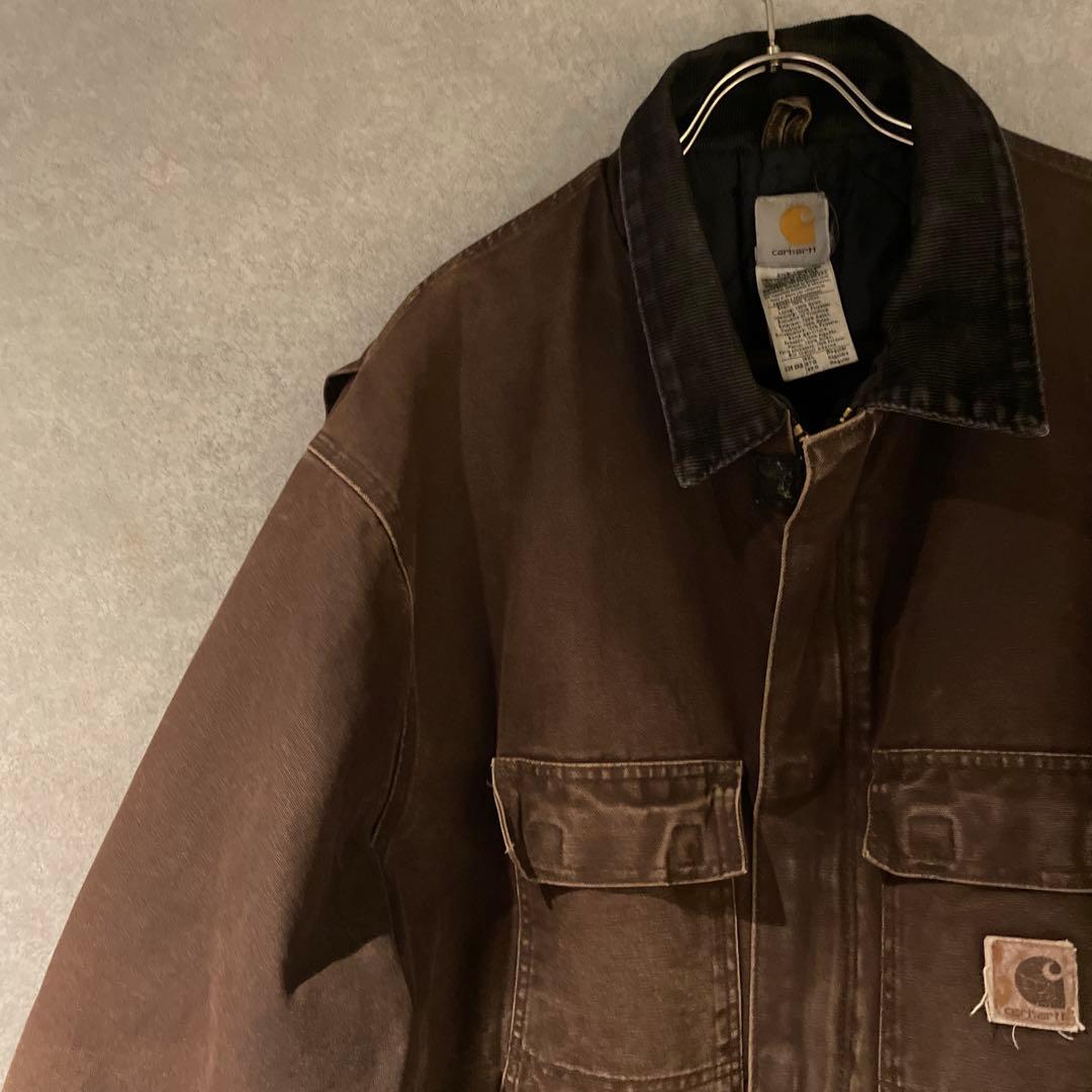 お値下月末迄Carharttトラディショナルコート ダックワークジャケット 楽天市場】Carhartt カーハート トラディショナルコート ジャケット