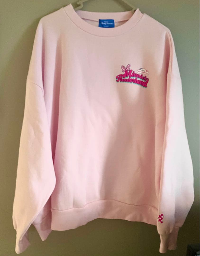 ミニーのファンダーランド　トレーナー ミニーパルパルーザ　トレーナー