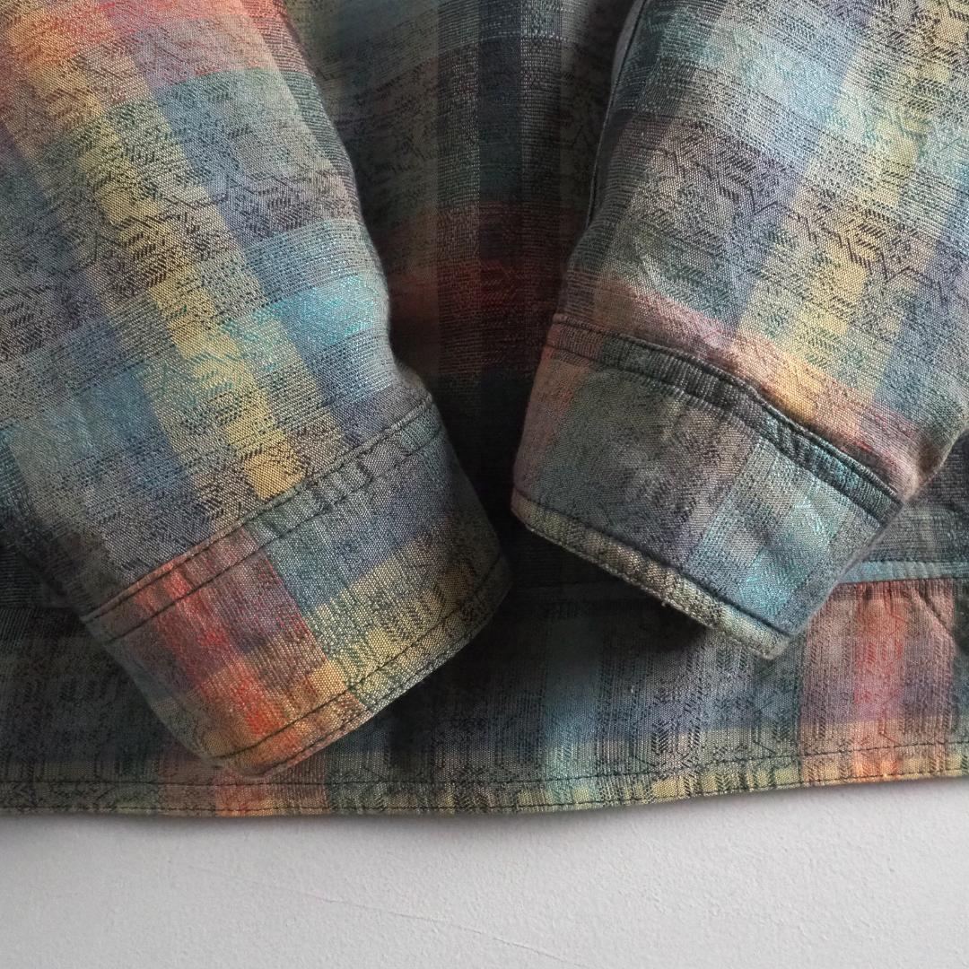 ラコステ ラコステ 希少 ブルゾン スイングトップ チェック柄 ワニ刺繡