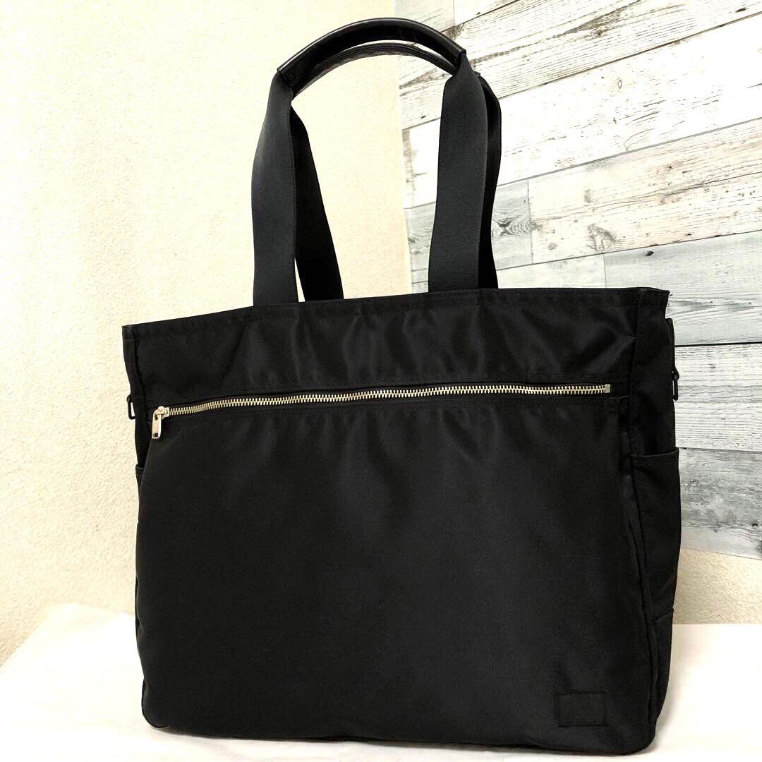 現行タグ✨極美品 ポーターリフト トートバッグL A4可 大容量 黒 吉田カバン